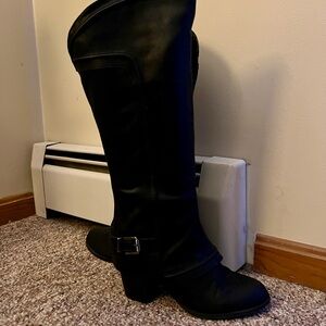 Black Knee-High Women's Boots
